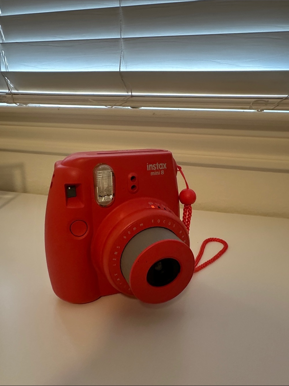 Fujifilm instax mini 8 Instant Camera - Bright Red